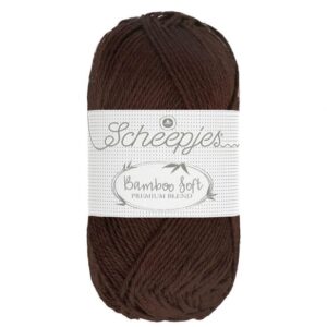 Scheepjes Bamboo Soft 50 gram kleur 257 Smooth Cocoa