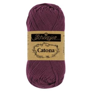 Scheepjes Catona 10 gram (kleine bolletjes) kleur 394 Shadow Purple