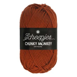 Scheepjes Chunky Monkey 100 gram kleur 1029 Rust