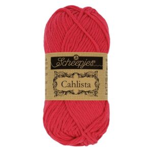 Scheepjes Cahlista 50 gr kleur 516 Candy Apple