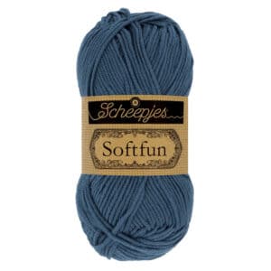 Scheepjes Softfun 50 gram kleur 2489 Denim