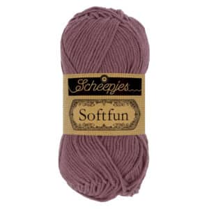 Scheepjes Softfun 50 gram kleur 2624 Mauve