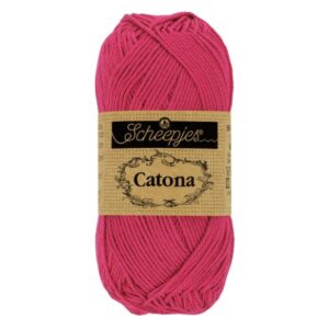 Scheepjes Catona 50 gram kleur 413 Cherry