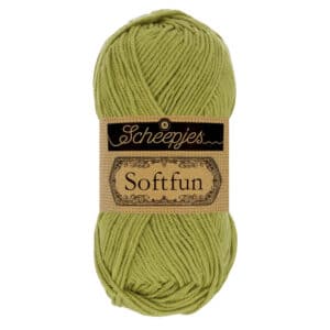 Scheepjes Softfun 50 gram kleur 2531 Olive