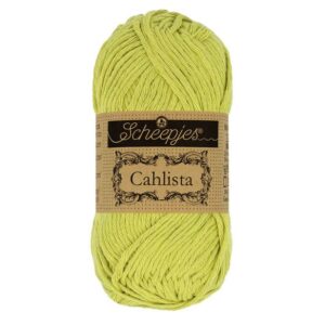 Scheepjes Cahlista 50 gr kleur 512 Lime