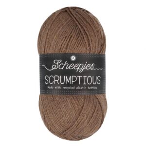 Scheepjes Scrumptious 100gram kleur 329 Hazelnut Mocha Slice