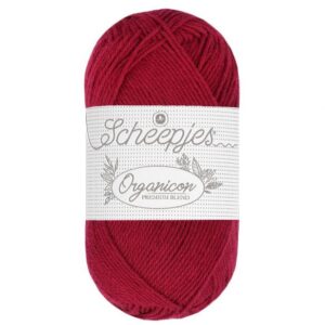 Scheepjes Organicon 50 gram kleur 243 Cherry Jam