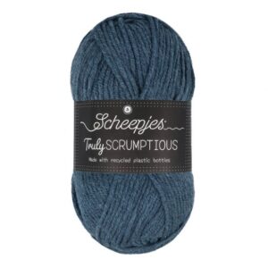 Scheepjes Truly Scrumptious 100gram kleur 378 Coconut Blueberry Muffins