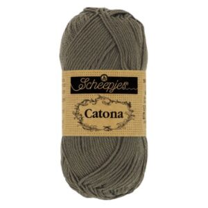 Scheepjes Catona 10 gram (kleine bolletjes) kleur 387 Dark Olive