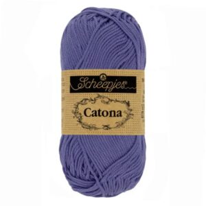 Scheepjes Catona 50 gram kleur 508 Deep Amethyst