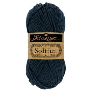 Scheepjes Softfun 50 gram kleur 2401 Prussian