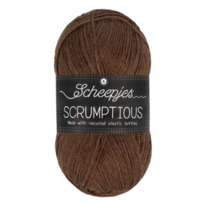 Scheepjes Scrumptious 100gram kleur 358 Cocolate Trifle