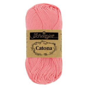 Scheepjes Catona 10 gram (kleine bolletjes) kleur 409 Soft Rose