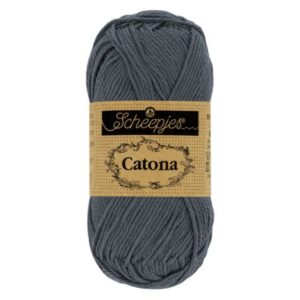 Scheepjes Catona 25 gram kleur 393 Charcoal