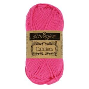 Scheepjes Cahlista 50 gr kleur 114 Shocking Pink