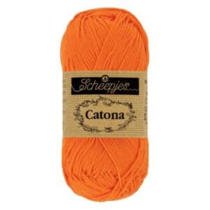 Scheepjes Catona 25 gram kleur 281 Tangerine