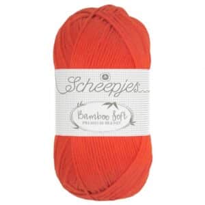 Scheepjes Bamboo Soft 50 gram kleur 261 Regal Orange