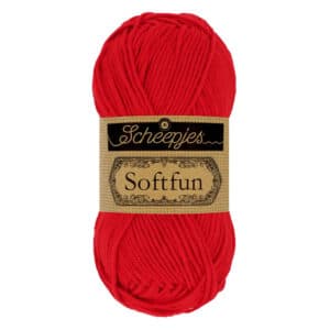 Scheepjes Softfun 50 gram kleur 2410 Candy Apple