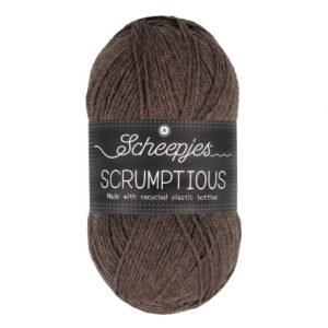 Scheepjes Scrumptious 100gram kleur 304 Chocolate Ganache