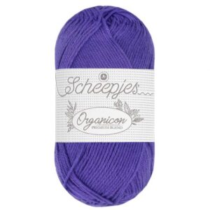 Scheepjes Organicon 50 gram kleur 258 Violet