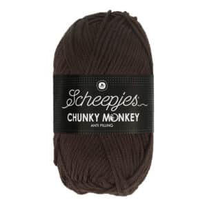 Scheepjes Chunky Monkey 100 gram kleur 1004 Chocolate