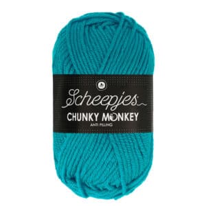 Scheepjes Chunky Monkey 100 gram kleur 2012 Deep Turquoise
