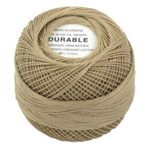 Durable Borduur- en Haakkatoen – 100% Katoen – 20g / 160m kleur 1039