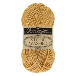 Scheepjes Stone Washed kleur 809 Yellow Jasper