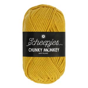 Scheepjes Chunky Monkey 100 gram kleur 1823 Mustard