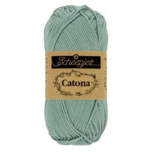 Scheepjes Catona 25 gram kleur 528 Silver Blue