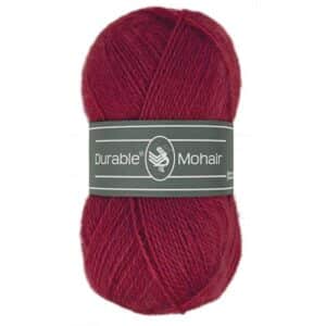 Durable Mohair kleur 222 Bordeaux