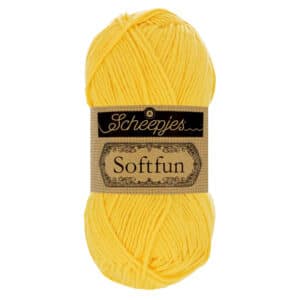 Scheepjes Softfun 50 gram kleur 2518 Canary