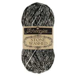 Scheepjes Stone Washed kleur 803 Black Onyx