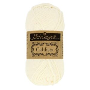 Scheepjes Cahlista 50 gr kleur 130 Old Lace
