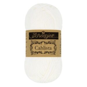 Scheepjes Cahlista 50 gr kleur 106 Snow White