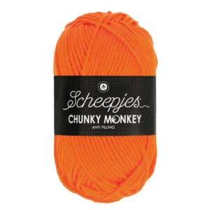 Scheepjes Chunky Monkey 100 gram kleur 2002 Orange