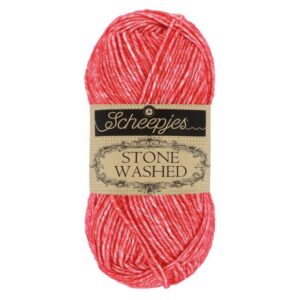 Scheepjes Stone Washed kleur 823 Carnelian