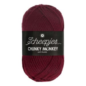 Scheepjes Chunky Monkey 100 gram kleur 1035 Maroon