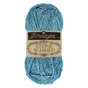 Scheepjes Stone Washed kleur 805 Blue Apatite