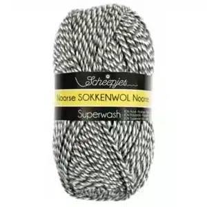 Scheepjes Noorse Wol Markoma kleur 6848 - Beige, Bruin, Grijs
