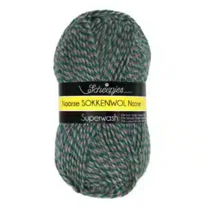 Scheepjes Noorse Wol Markoma kleur 6853 - Bruin, Grijs, Groen