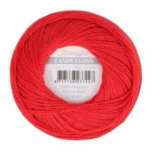 Scheepjes Candy Floss kleur 115 Hot Red
