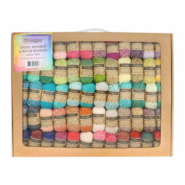 Scheepjes Stonewashed-Riverwashed Colour Pack 58x10gr