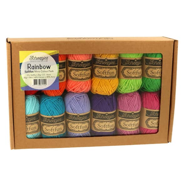 Scheepjes Softfun Colour Pack 12x 20 gram
