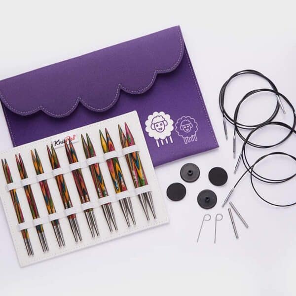 KnitPro Symfonie verwisselbare breipunten set 13cm 3.50mm – 8.00 mm Deluxe set