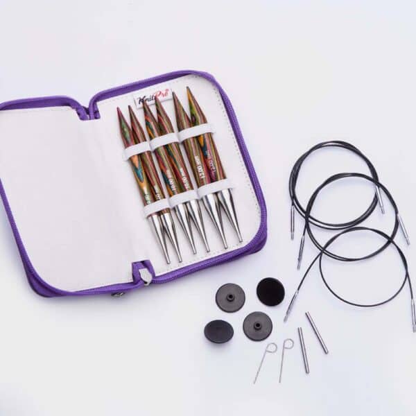 KnitPro Symfonie verwisselbare breipunten set 13cm 9.00mm – 12.00 mm Chunky set