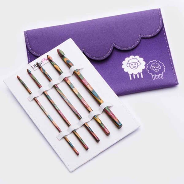KnitPro Symfonie Verwisselbare Tunische haaknaalden set 15cm 3.50mm – 8.00mm