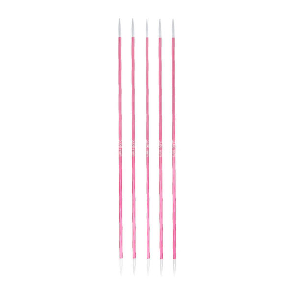 KnitPro Zing sokkennaalden 15cm 2.00 – 8.00 mm