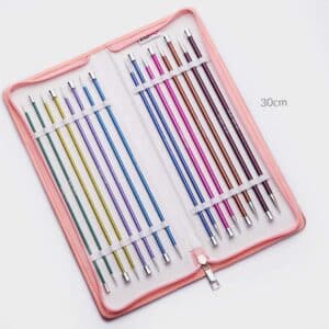 KnitPro Zing breinaalden set 30cm 2.50mm - 6.00mm Deluxe