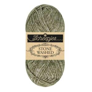 Scheepjes Stone Washed kleur 851 Chlorite Green